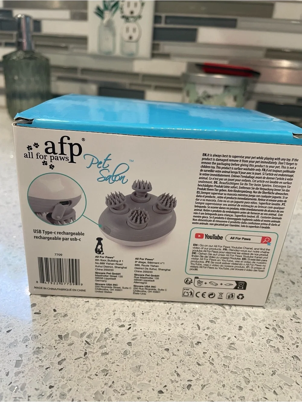 allforpaws Pet Salon Pet Massager